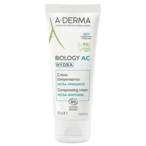crème hydratante bio ultra-apaisante a-derma biology ac hydra – 40ml