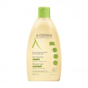 gel douche surgras a-derma 500ml - soin nourrissant pour peaux fragiles