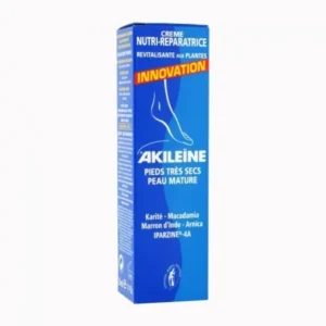 crème réparatrice pour pieds très secs akileine 50ml - hydratation intense