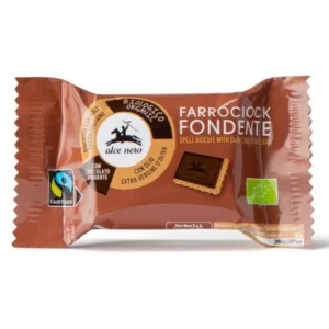 biscuits épeautre bio au chocolat noir 28g – alce nero