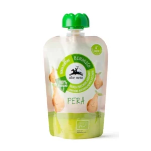 purée de poires bio alce nero 100g - sans sucres ajoutés
