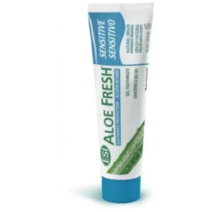 dentifrice naturel aloe fresh menthe - soin pour gencives et dents sensibles 100 ml