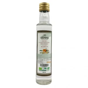 alvena eau de fleur d'oranger 250ml - aromatisez vos pâtisseries et soignez votre peau