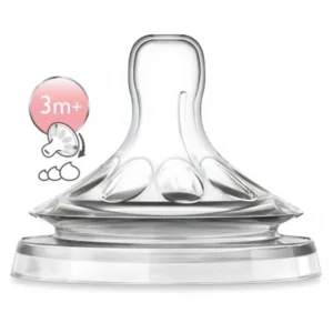 tétines avent natural 3m+ - variable scf655/27 pour allaitement naturel
