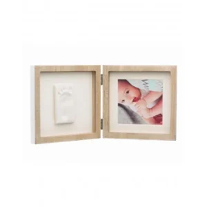 cadre empreinte bébé - baby art square frame avec photo