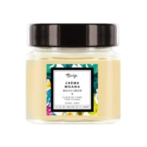 crème pour le corps moana 212ml - hydratation et nourrissement à la fleur de tiaré