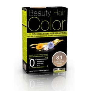 gentle hair color blond clair cendré 8.1 - 160ml with botanical extracts