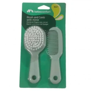 brosse à cheveux pour bébé avec miroir intégré - bébé confort lovely donkey 2433