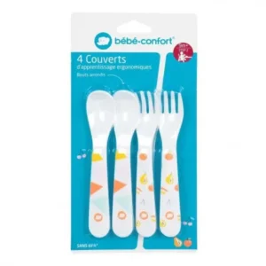 couverts d'apprentissage pour bébé bébé confort - domino x4