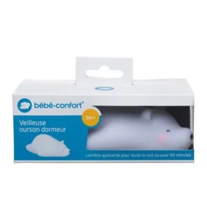 veilleuse ourson dormeur bébé confort - lumière douce et apaisante