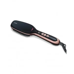 brosse chauffante ionique beurer hs 60 pour cheveux lisses et brillants