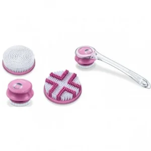 brosse pour le corps beurer fc 55 - nettoyage profond avec poignée amovible