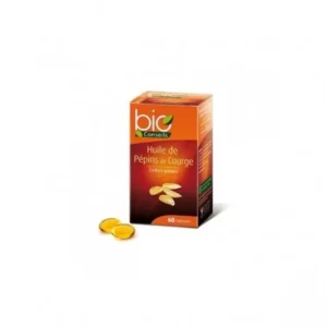 huile de pépins de courge biologique - 60 capsules pour le bien-être de la prostate
