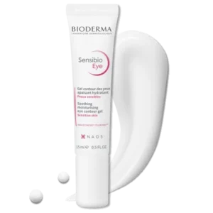 bioderma sensibio gel contour des yeux 15ml anti-poches