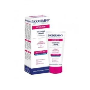 crème apaisante bioderminy sensium 50 ml - soin pour visage