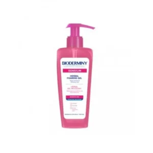 gel moussant bioderminy sensium - 200ml pour peaux sensibles