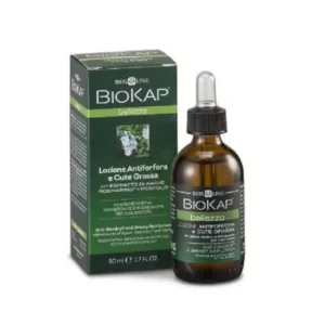lotion anti-pelliculaire et cheveux gras biokap - 50ml sans rinçage