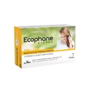 ecophane tablets for hair and nail health – beauté et éclat – 60 tablets