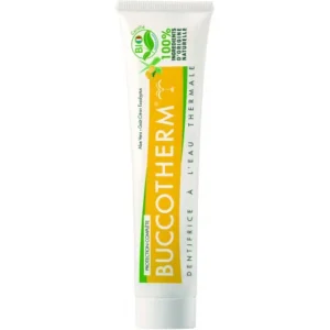 dentifrice bio protection complète au citron et eucalyptus – buccotherm 75ml