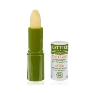 cattier baume à lèvres réparateur et nourrissant -protection intense pour des lèvres douces