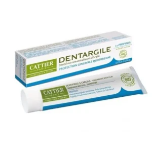 dentifrice bio dentargile propolis 75ml - protection des gencives sensibles