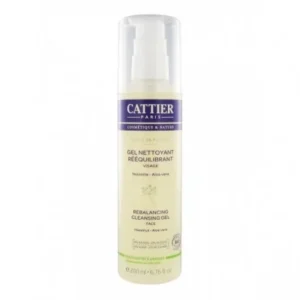 cattier gel nettoyant rééquilibrant sans savon ni alcool - 200ml