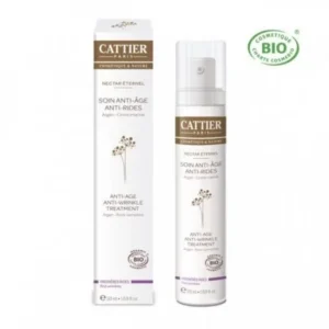 cattier nectar éternel soin anti-rides bio 50ml - soin anti-âge complet