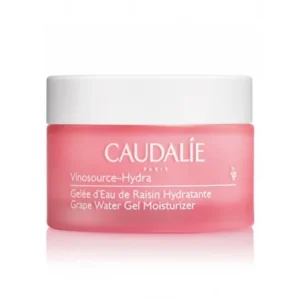 gelée d'eau hydratante caudalie vinosource pour peau sensible 50 ml