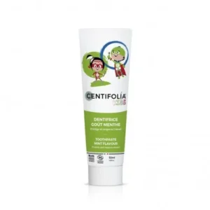dentifrice bio pour enfants à la menthe 50ml - centifolia