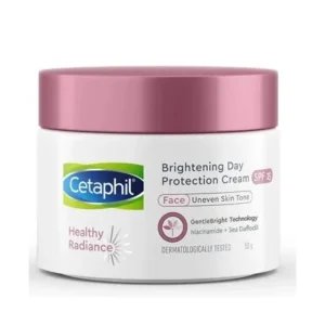 cetaphil crème de jour éclaircissante avec spf 15 - 50g pour éclat et protection