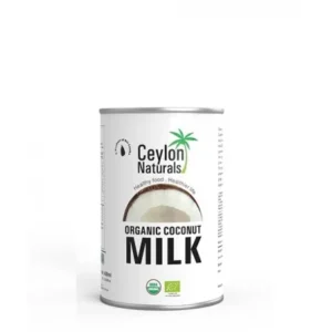 lait de coco bio ceylon naturals 400ml - sans gluten et sans lactose