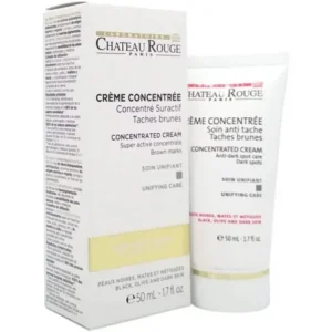 crème éclaircissante concentrée pour visage - château rouge 50ml