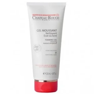 gel moussant visage et corps - château rouge 200ml | efficacité éclaircissante