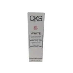 éclaircissante crème cks white 50ml - unifier et éclaircir votre teint
