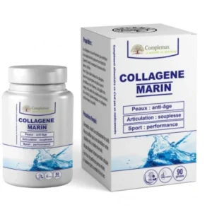 complément de collagène marin 330mg - 90 gélules pour peau éclatante