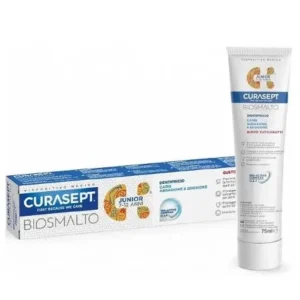 dentifrice junior curasept biosmalt 75ml - tous fruits pour 7-12 ans