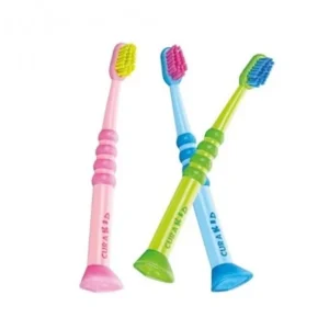 brosse à dents biosmalto pour enfants de 3 à 6 ans - curasept
