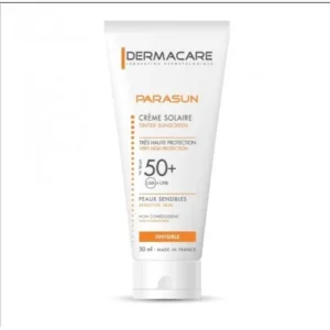 crème solaire spf 50+ invisible dermacare parasun – protection intense pour peaux sensibles 50 ml
