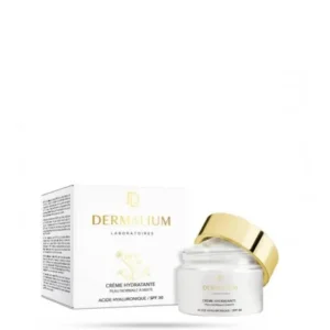 crème hydratante spf 30 - dermalium pour peau normale à mixte