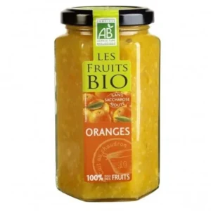 bio dessert oranges 100% fruits - sans sucre ajouté, 300g