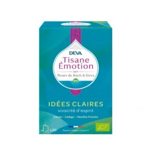 tisane émotion idées claires - vivacité d'esprit | 20 sachets