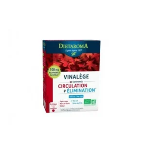 complément alimentaire circulation & élimination dietaroma 45cps pour jambes légères