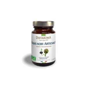 radis noir et artichaut comprimés - dietaroma, 60 comprimés confort digestif