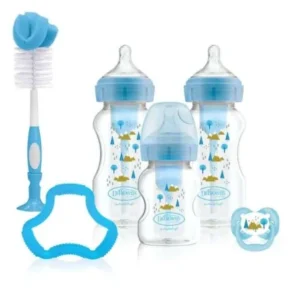 kit de biberons anti-colique dr brown's options+ - bleu