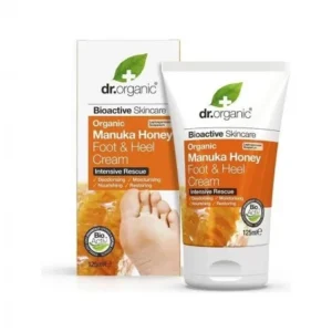 crème pour les pieds au miel de manuka - dr. organic 125 ml