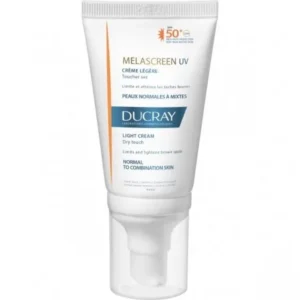 crème solaire ducray melascreen légère spf 50+ - protection anti-taches