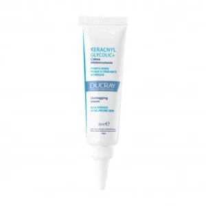 crème désincrustante keracnyl glycolic+ pour peaux acnéiques – 30 ml