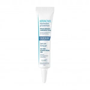 gel asséchant ducray keracnyl stop bouton 10 ml – soin s.o.s. pour peaux gras