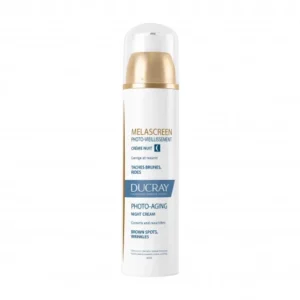 crème de nuit anti taches brunes ducray melascreen photo-aging 50 ml - nourrissante et protectrice