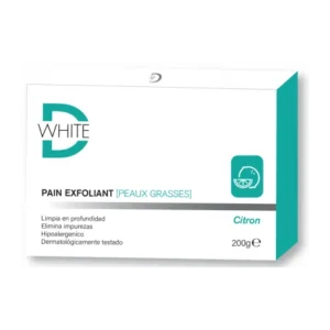 exfoliant doux dwhite pour peau grasse - savon citron 200g